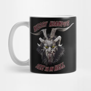 Krampus Merry Christmas Mug